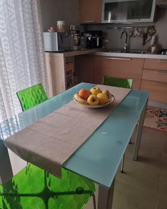 Tavolo calligaris allungabile in vetro