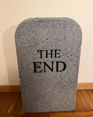 Pouf seduta Gufram THE END