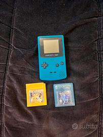 Game boy color e giochi pokemon