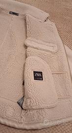 Montone beige Zara Uomo