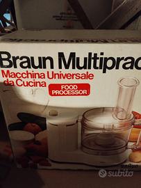 robot da cucina marca Braun nuovo 