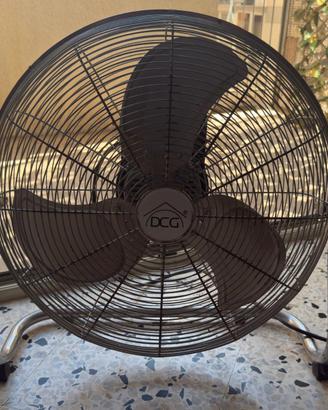 Ventilatore a terra / pavimento DCG cromato