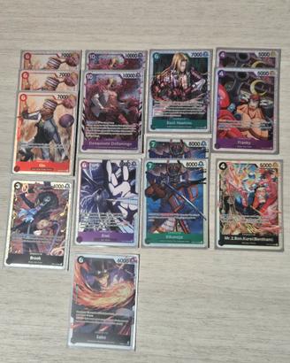 SR One piece card game