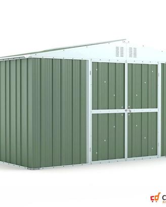 Box lamiera deposito Acciaio 403x269cm verde