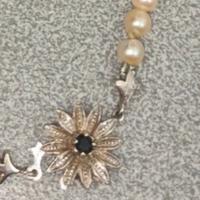 collana perle giapponesi  chiusura oro 18k  