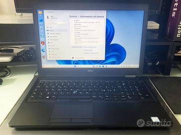 Dell E5580 i5 - 8gb ram - 256gb ssd - Win11Pro