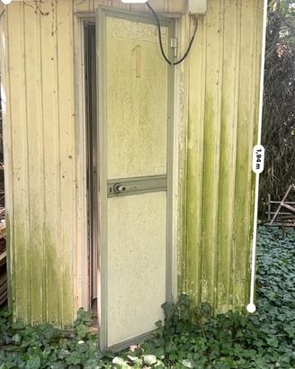 Bagno da cantiere in lamiera