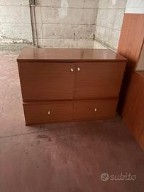 Letto singolo e mobili