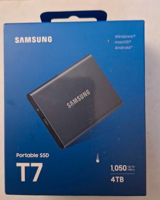 SSD Samsung T7 - 4TB