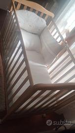 lettino con cassetto sotto