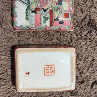 Portagioie in porcellana dinastia ( Qiánlóng)