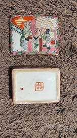 Portagioie in porcellana dinastia ( Qiánlóng)