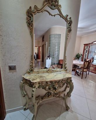 consolle ingresso in stile Venezino