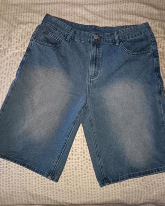 Shorts blue semplici 