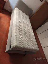 Letto con materasso ortopedico Sirio
