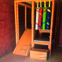 Giostra fissa bambini multifunzione con percorso