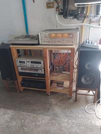 Impianto hi fi vintage anni 80 prezzo ribassato