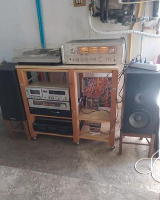 Impianto hi fi vintage anni 80 prezzo ribassato