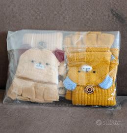 NUOVI Guanti per Bambini 3-6 Anni