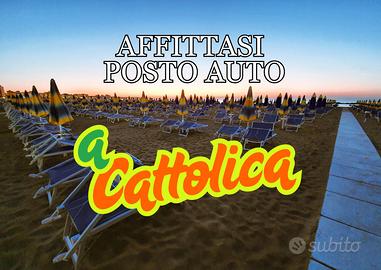 Posto auto al Largo della Pace a Cattolica mare