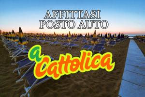 Posto auto al Largo della Pace a Cattolica mare