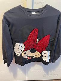 Felpa con Minnie Zara tg 11 12 A Abbigliamento e Accessori In vendita a Modena