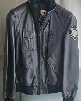 Giubbotto Pelle Blauer