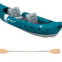 canoa 2 posti con pagaia