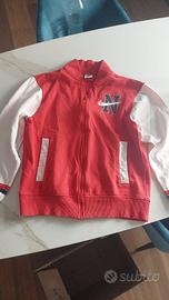 Felpa Nike Varsity Rossa e Bianca Taglia S