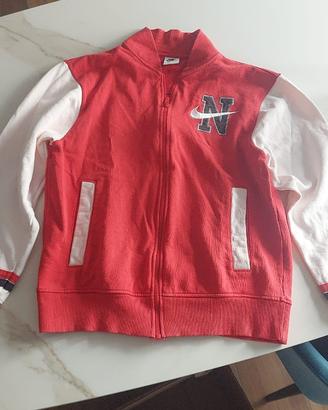 Felpa Nike Varsity Rossa e Bianca Taglia S