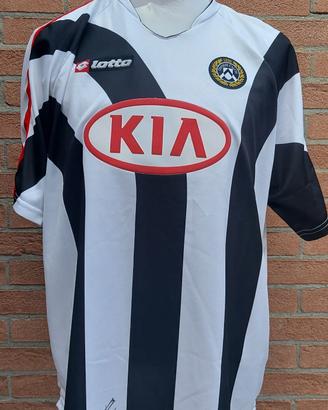 Maglia Udinese Lotto autografata da Muntari calcio