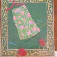 vestito per bambola vintage con accessori