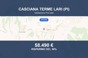 Immobile in asta di 164 m² a Casciana Terme Lari