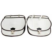 Coppia borse laterali per bici epoca