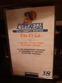 L' OPERETTA  IN  MUSICASSETTE