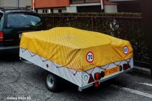 Carrello tenda con veranda - carrello rimorchio
