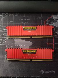 KIT Ddr4 16gb Corsair Vengeance LPX 2x8 gb cl13