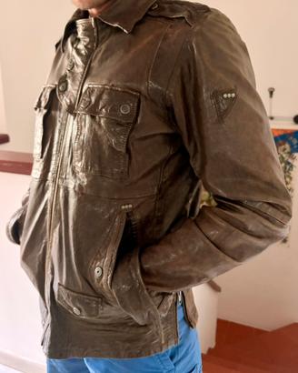Giacca in pelle di montone Diesel