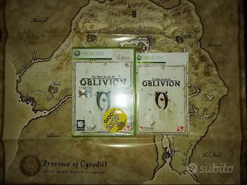 The Elder Scrolls IV Oblivion per XBox 360 + Mappa