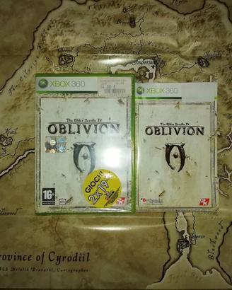The Elder Scrolls IV Oblivion per XBox 360 + Mappa