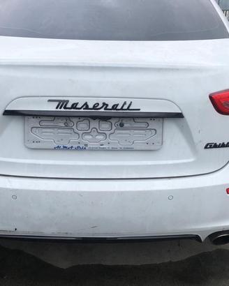 Posteriore completo carrozzeria Maserati Ghibli