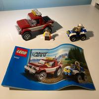 Lego city inseguimento della polizia forestale