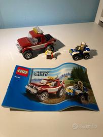 Lego city inseguimento della polizia forestale