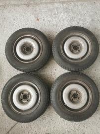 4 cerchi in ferro Volkswagen golf mk1