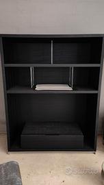 Libreria Maxalto rovere nero design