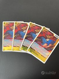 Carta One Piece Lucy ×4