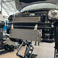 Abarth 500 tube fin intercooler kit v2