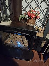 Stufa a legna Franklin 13 kw 130mq