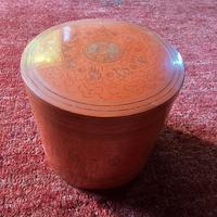 Scatola laccata antica birmana 