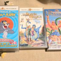 5 VHS cartoni animati fine anni 90  Originali